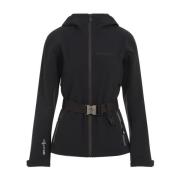 Zwarte Damesjas Verhoog Stijl Moncler , Black , Dames