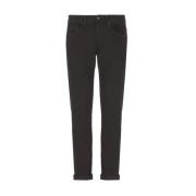 Klassieke Denim Jeans voor Heren Dondup , Black , Heren