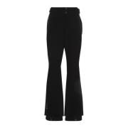 Zwarte Broek voor Vrouwen Aw24 Moncler , Black , Dames