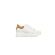 Platform Leren Sneakers voor Vrouwen Cerruti 1881 , White , Dames