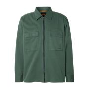 Heren Zip Jas Lovel Hugo Boss , Green , Heren