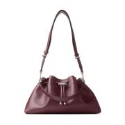 Bourgondische Kalfsleren Laarzen Jimmy Choo , Brown , Dames