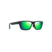 Stijlvolle zonnebril voor buitenavonturen Maui Jim , Green , Unisex