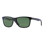 Elegante Gepolariseerde Zonnebril Groene Lens Ray-Ban , Black , Heren