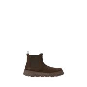 Bruine Chelsea Leren Laars UGG , Brown , Heren