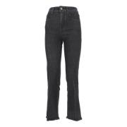 Gefranjerde Kate Straight Leg Jeans Jacob Cohën , Gray , Dames