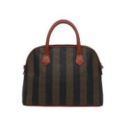 Pre-owned Canvas fendi-bags Fendi Vintage , Brown , Dames