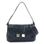 Pre-owned Leather shoulder-bags Chloé Pre-owned , Black , Dames