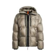 Korte gewatteerde jas Powder-stijl Parajumpers , Brown , Heren