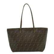 Pre-owned Canvas fendi-bags Fendi Vintage , Black , Dames