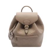 Pre-owned Leather louis-vuitton-bags Louis Vuitton Vintage , Beige , D...