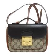 Pre-owned Fabric gucci-bags Gucci Vintage , Brown , Dames