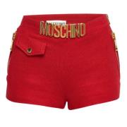 Pre-owned Cotton bottoms Moschino Pre-Owned , Red , Dames