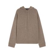 Bruine Hoodie voor Vrouwen Max Mara Weekend , Brown , Dames