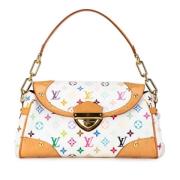 Pre-owned Canvas louis-vuitton-bags Louis Vuitton Vintage , White , Da...