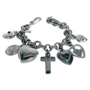 Pre-owned Metal bracelets Moschino Pre-Owned , Gray , Dames