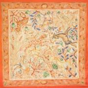 Pre-owned Cashmere scarves Hermès Vintage , Multicolor , Dames