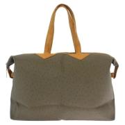 Pre-owned Canvas handbags Yves Saint Laurent Vintage , Brown , Unisex