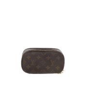 Pre-owned Canvas louis-vuitton-bags Louis Vuitton Vintage , Brown , Da...