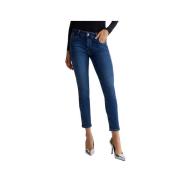 Blauwe Slim Fit Jeans Trendy Liu Jo , Blue , Dames