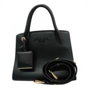 Pre-owned Leather prada-bags Prada Vintage , Black , Dames