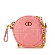 Pre-owned Leather crossbody-bags Dior Vintage , Pink , Dames