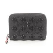 Pre-owned Leather wallets Christian Louboutin Pre-owned , Black , Dame...