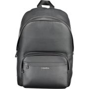 Zwarte heren rugzak met laptopvak Calvin Klein , Black , Unisex