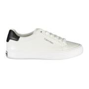 Sportieve witte sneakers met contrastdetails Calvin Klein , White , Da...