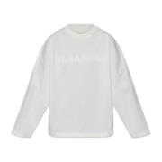 Lange mouwen T-shirt Jil Sander , White , Dames