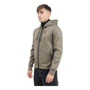 Groene Rits Hoodie Colby Mannen Herfst Winter Blauer , Green , Heren