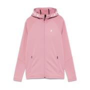 Roze Sweater met Capuchon en Rits Peak Performance , Pink , Dames