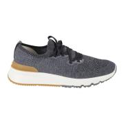 Stijlvolle Sneakers Scarpe Brunello Cucinelli , Gray , Heren