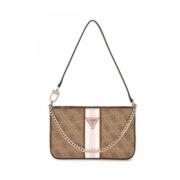 Noelle Mini Damesportemonnee Guess , Brown , Dames