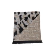 Animalier Patroon Sjaal Accessoires Cavalli Class , Beige , Heren