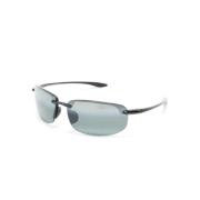 Mj407 02 Black Sunglasses Maui Jim , Black , Heren