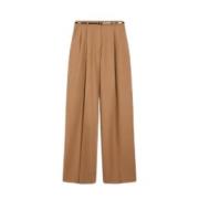 Casual Denim Broek voor Dagelijks Gebruik Sportmax , Brown , Dames