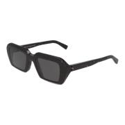 Moderne minimalistische zonnebril Nima Mykita , Black , Unisex