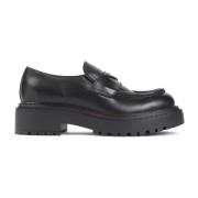 Zwarte loafers voor heren Prada , Black , Heren