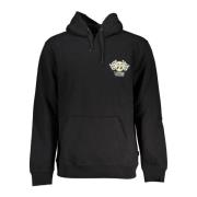 Hoodie Zwart Lange Mouw Vans , Black , Heren