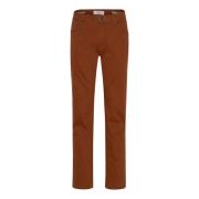 Cadiz Straight Fit Herenbroek Brax , Orange , Heren