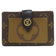 Pre-owned Canvas wallets Louis Vuitton Vintage , Brown , Dames