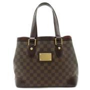 Pre-owned Canvas totes Louis Vuitton Vintage , Brown , Dames