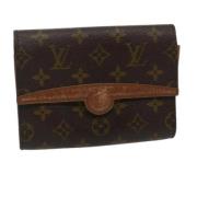 Pre-owned Canvas louis-vuitton-bags Louis Vuitton Vintage , Brown , Da...