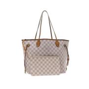 Pre-owned Canvas totes Louis Vuitton Vintage , Beige , Dames