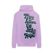 Grafische Print Hoodie voor Mannen Pharmacy Industry , Purple , Heren