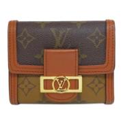 Pre-owned Canvas wallets Louis Vuitton Vintage , Brown , Dames