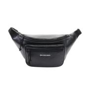 Pre-owned Leather balenciaga-bags Balenciaga Vintage , Black , Dames