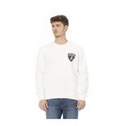 Stijlvolle Crewneck Sweatshirt met Ribboorden Automobili Lamborghini ,...