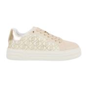 Casual Sneaker Schoenen voor Mannen Liu Jo , Beige , Dames